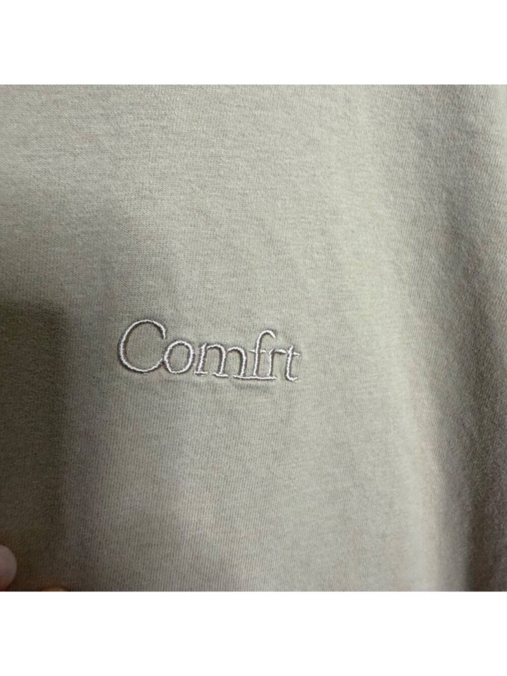 COMFRT oversized essential tee in dune size 2XL - Picture 4 of 8
